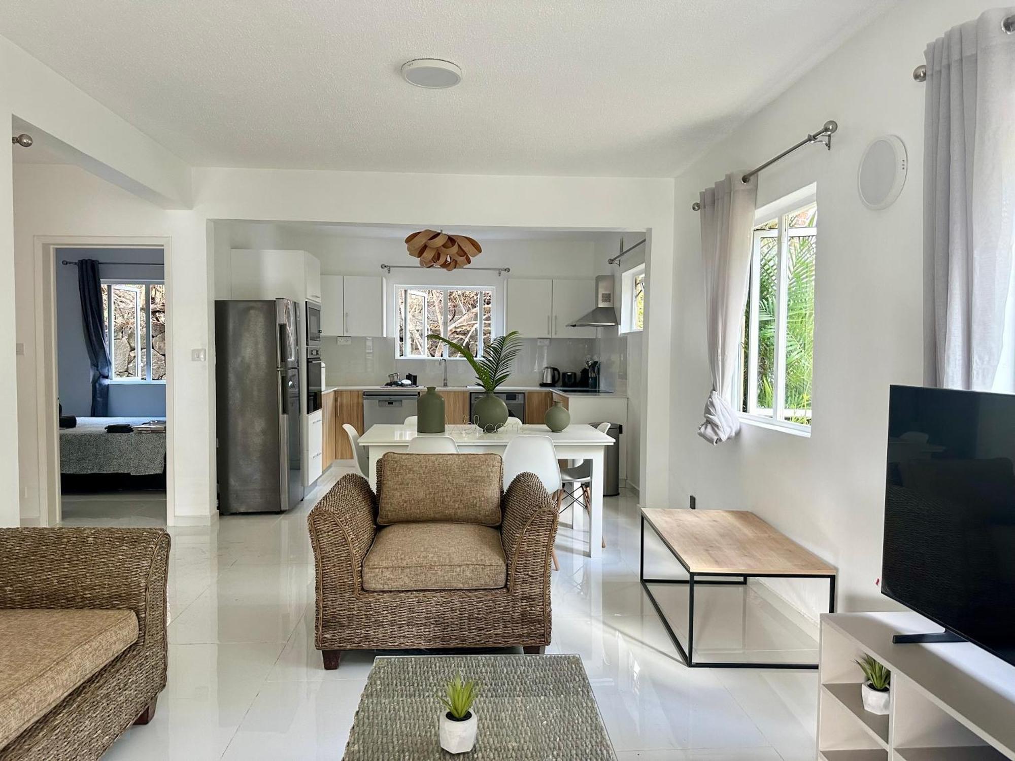Beachfront Villa In A Beautiful And Secured Complex Flic-en-Flacq Exteriör bild